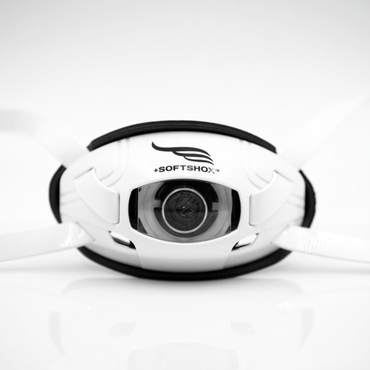 Guardian Chinstrap Powered by SoftShox - White (PRE-ORDER)