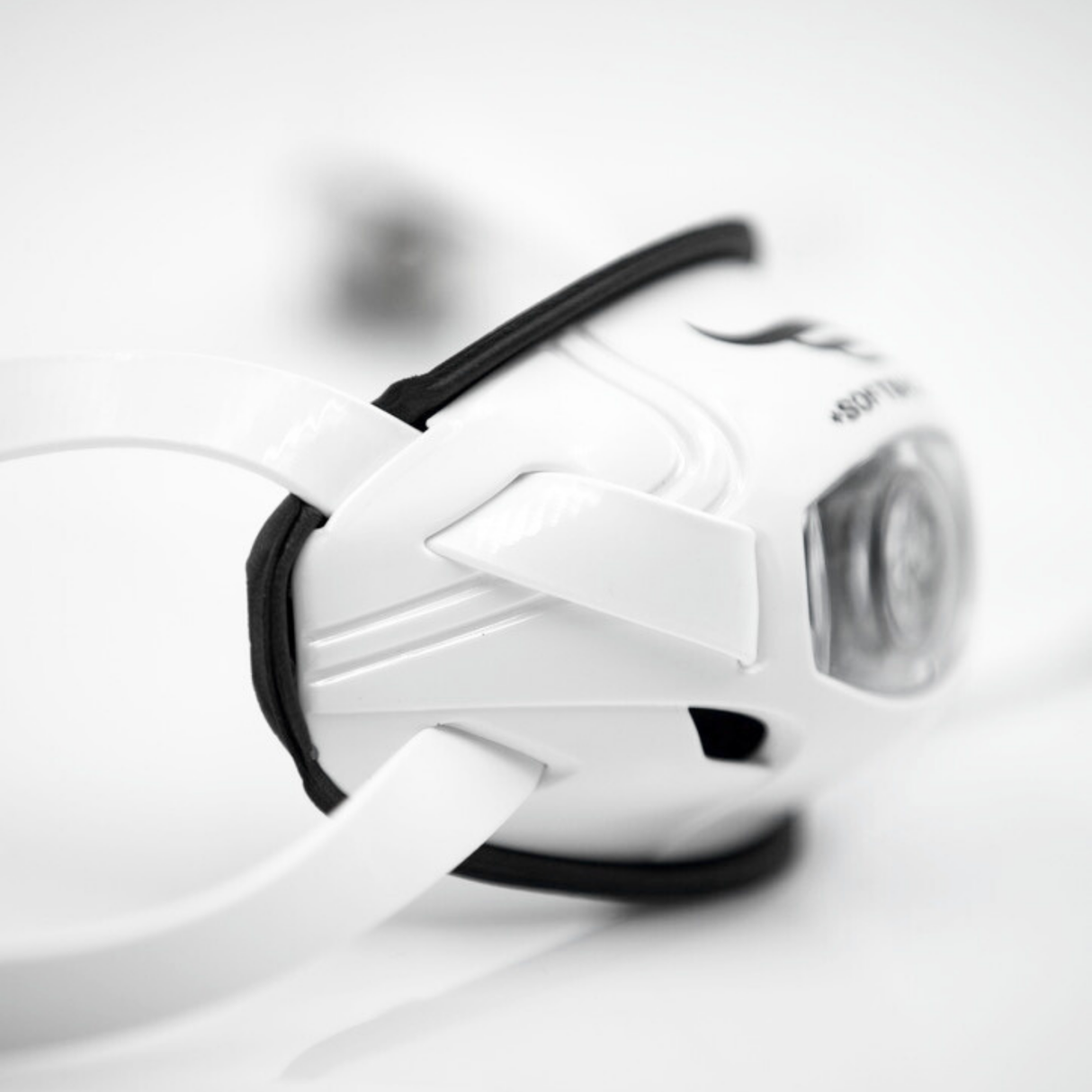 Guardian Chinstrap Powered by SoftShox - White (PRE-ORDER)