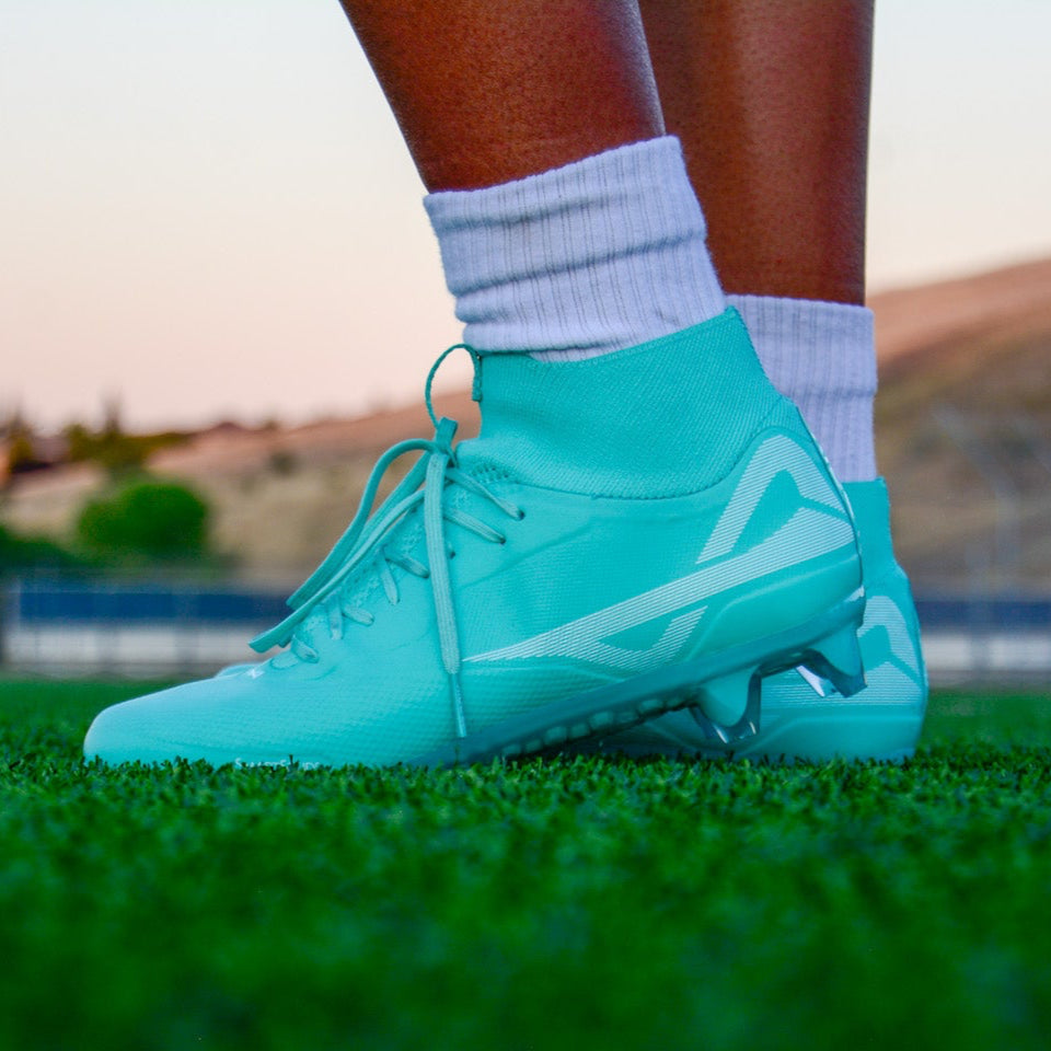 Caddix Cleats | Women's Teals - Mid