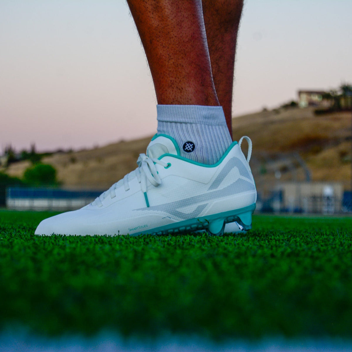 Caddix Cleats | Men's Teals - Low