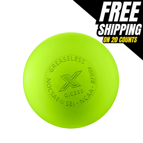 PEARL X Optic Yellow Lacrosse Balls