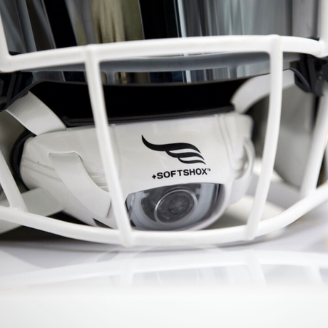 Guardian Chinstrap Powered by SoftShox - White (PRE-ORDER)