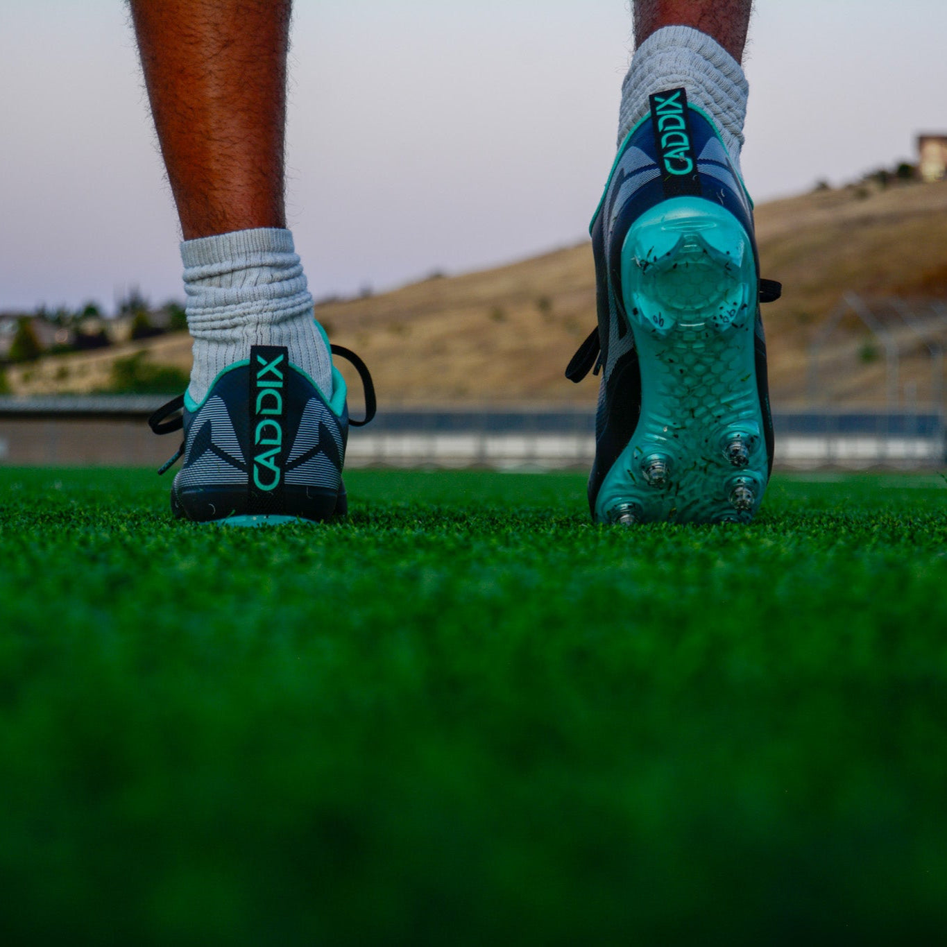 Caddix Cleats | Men's Teals - Low – Guardian Sports