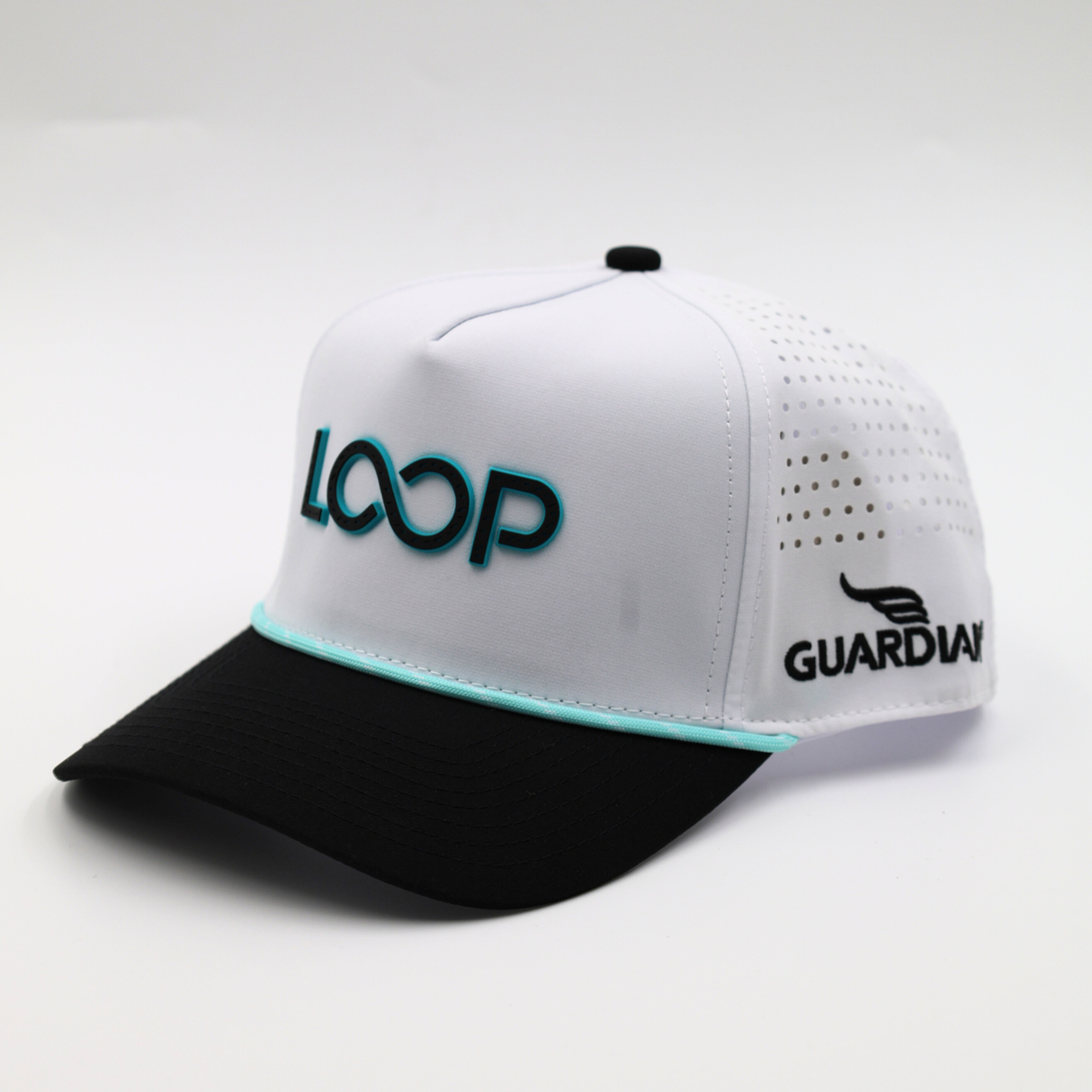 LOOP White & Black Rope Hat