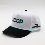 LOOP White & Black Rope Hat