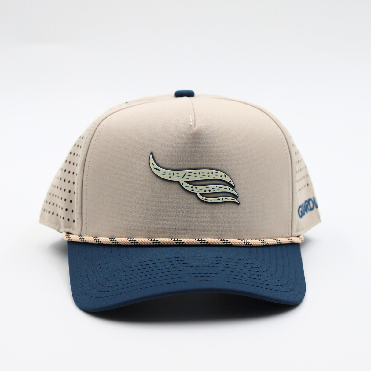 Guardian Tan & Blue Rope Hat