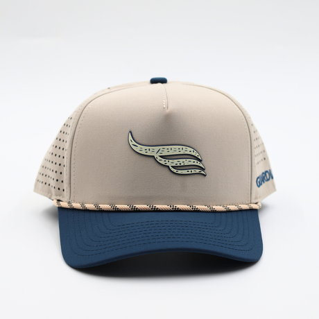 Guardian Tan & Blue Rope Hat