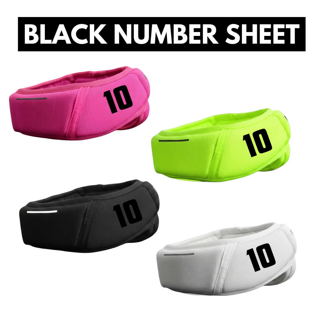 Vinyl Stick On Number Set