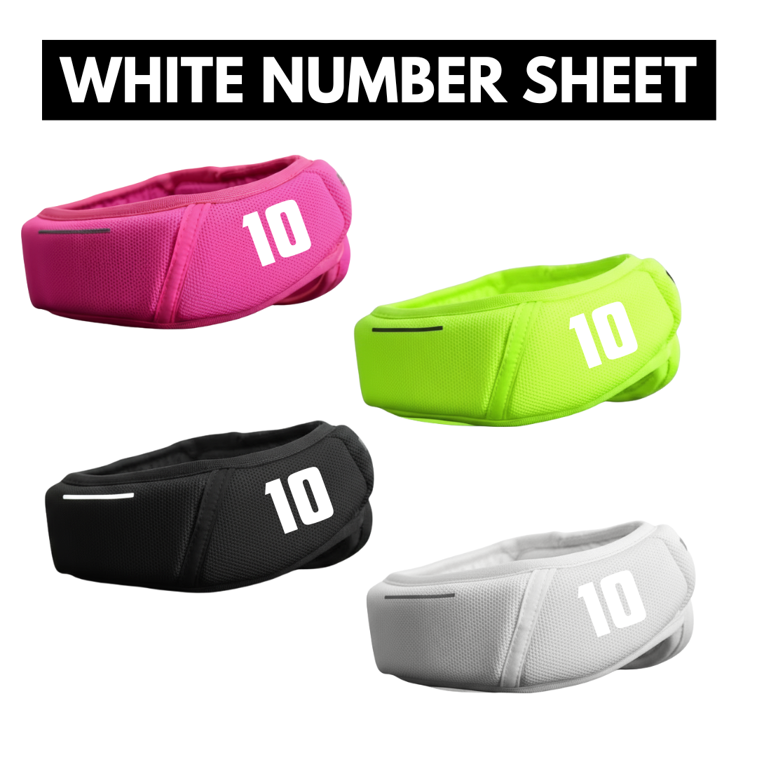 Vinyl Stick On Number Set